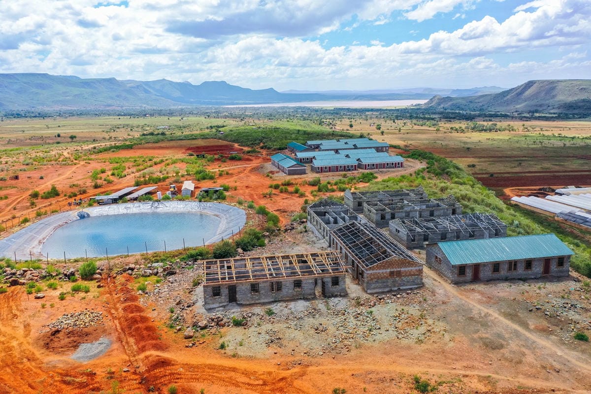 Landscape and field at Great Rift Valley Retreat